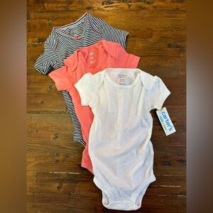 Bundle Girls onsies 6-12 months NWT